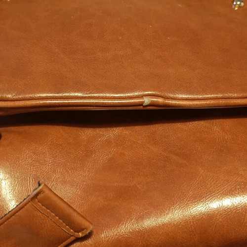 Doca backpack bag like new, blue and brown