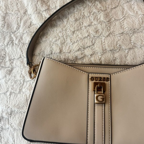 Guess Ginevra Elite Shoulder Bag like new, beige pink