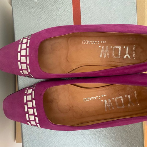 Casadei ballerina shoes used, pink, size 37