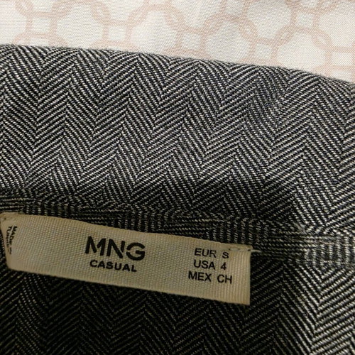 Mango gray dress like new, size S