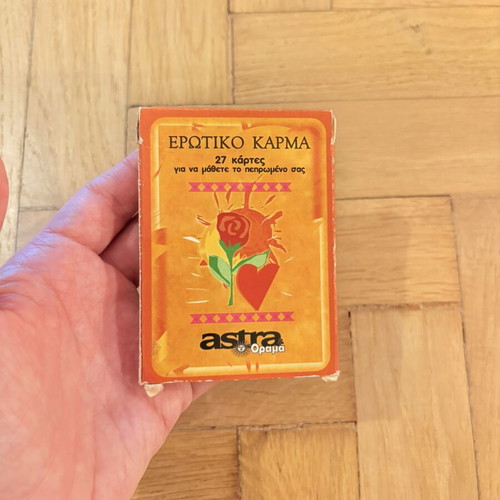 Erotiko Karma 27 Divination Cards Astra Orama like new