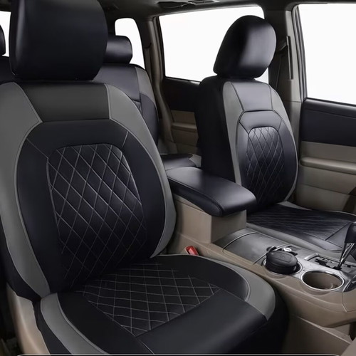 Car seat covers new, leather type set