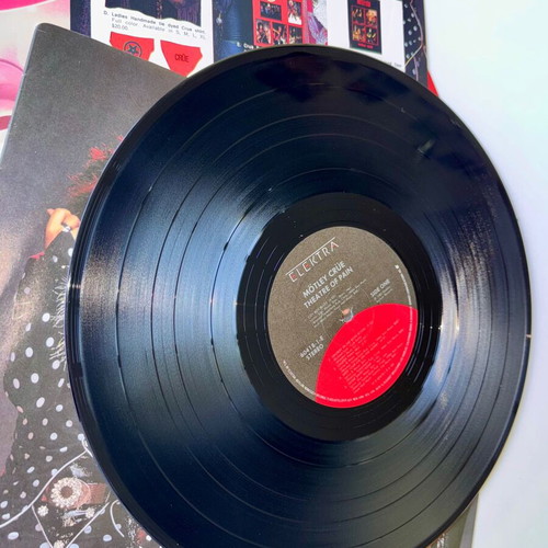 Theatre of Pain Motley Crue LP used, 1st US 1985 metal