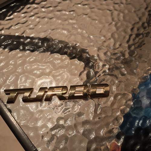 Turbo vintage gold logo like new