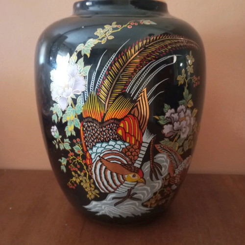 Macedonian ceramic decorative large vase used