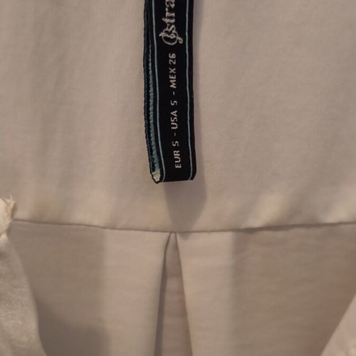 Stradivarius summer white shirt like new, size S