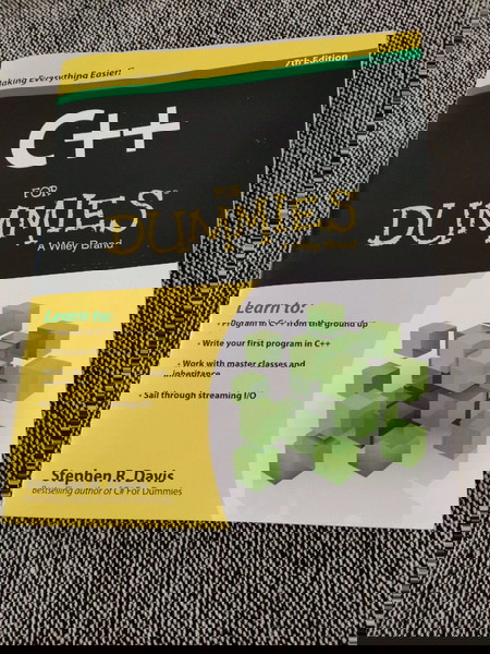 βιβλίο για προγραμματισμό c++ for dummies