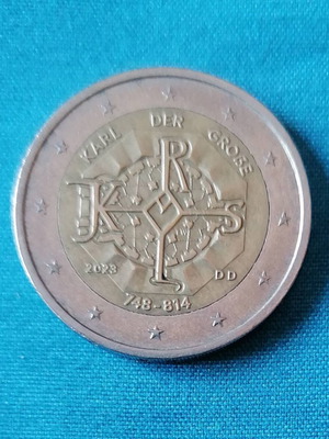 Germany 2 Euro 2023 Karl der Große coin like new