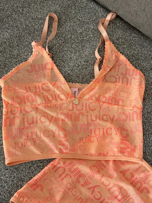 Juicy Couture lingerie set new, size S, pastel colors
