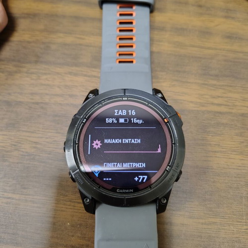 Garmin Fenix 7X Solar 51mm smartwatch like new