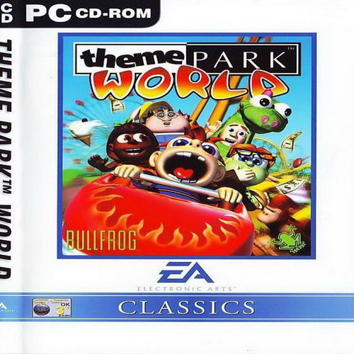 Theme Park World PC game used without manual