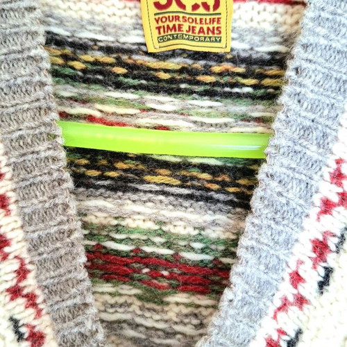 Stefanel wool knit vintage 80s-90s sweater like new
