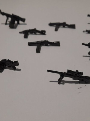 Lego City Agents WW II Premium Toy Guns Set of 11 New
