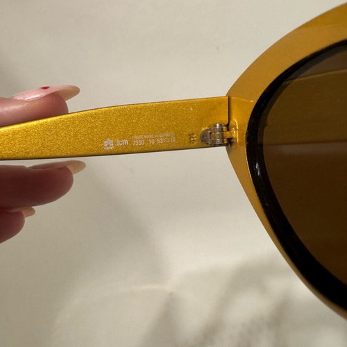 Christian Lacroix Cateye Sunglasses like new, multicolor
