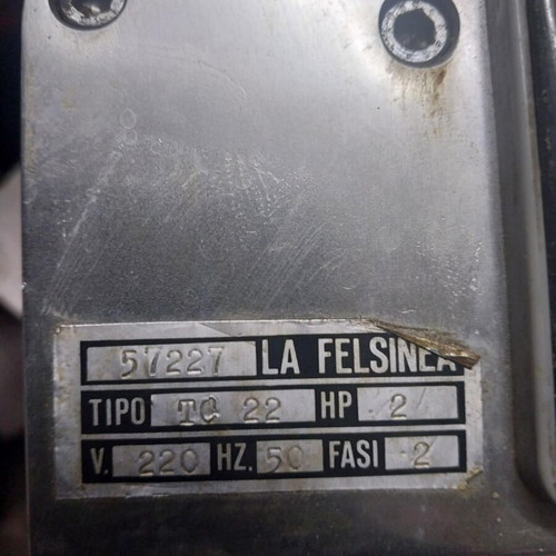La felsinea meat grinder used, professional, two-phase motor