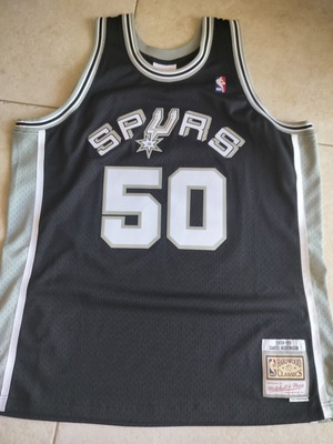 NBA κλασική εμφάνιση San Antonio Spurs 1998-99 Mitchell and Ness σαν καινούργιο XL