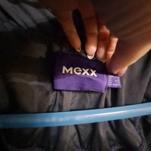Mexx women's jacket used with down, long and warm
