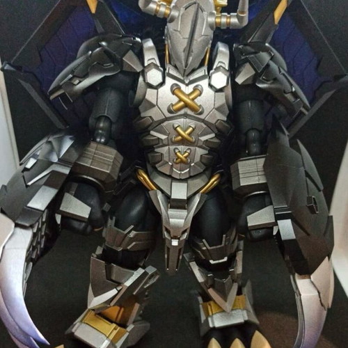 Digimon Black Wargreymon Kit repainted figure