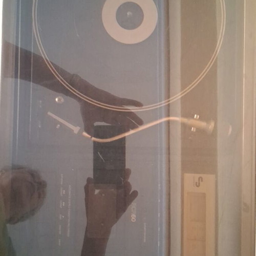 German stereo system used with cassette, radio, and speakers