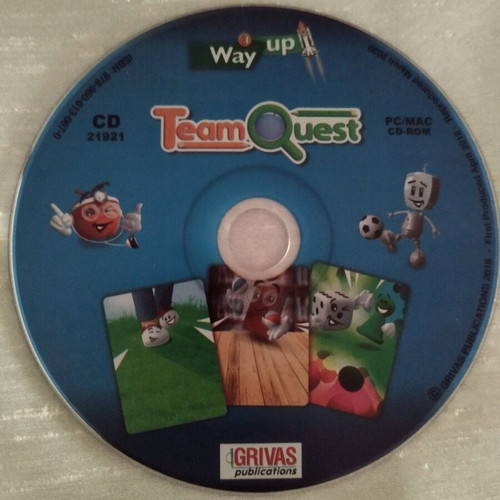 Team Quest English Learning CD like new