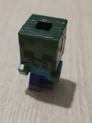 Kinder Joy Minecraft Zombie figure like new