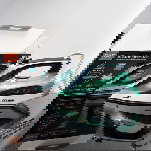 Σίδερο Ατμού RAF 2400W Καινούργιο με κεραμική πλάκα