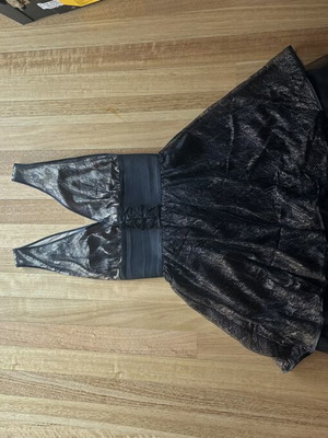 Zic Zac short black evening dress size S like new
