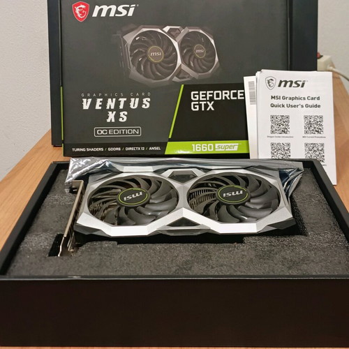 Κάρτα γραφικών MSI GeForce GTX 1660 Super Ventus 6GB σαν καινούργια