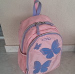Polo Junior Little School Trolley Bag Pink with Bottle Holder 10lt like new