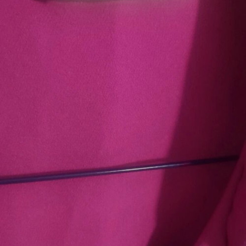 Sleeveless Long Coat with Belt like new, pink and purple