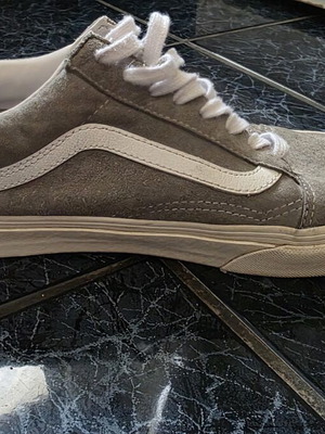 Vans grey suede Heiq Eco Dry sneakers size 43