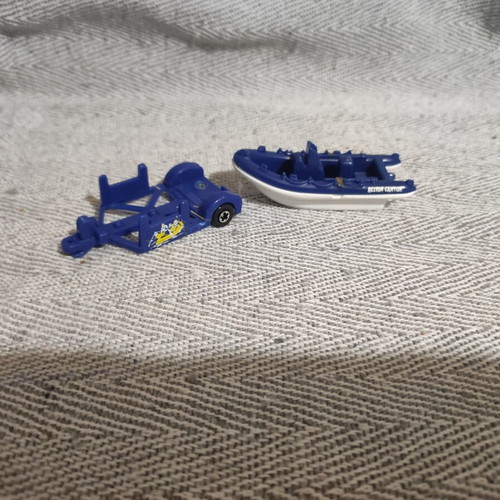 Matchbox boat and trailer used