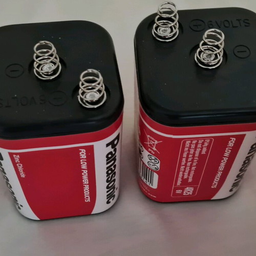 Panasonic flashlight used, large with long battery life