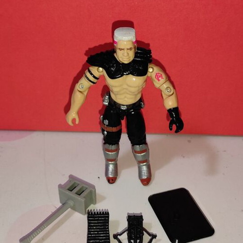 Figurine GI Joe Vintage ROAD PIG V1 1988 - 100% Complète - Dreadnok - Hasbro