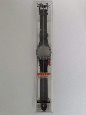 Swatch Watch 1991 360 Blackout καινούργιο, μαύρο, αριθμημένο