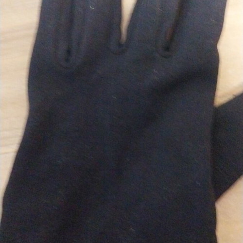 Gloves used, black