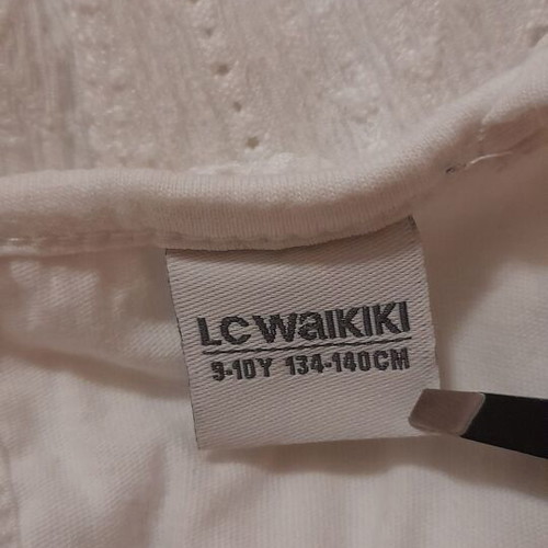 Lc Waikiki Ολόσωμη φόρμα δαντελένια λευκή σαν καινούργιο για κορίτσι 9-10 ετών