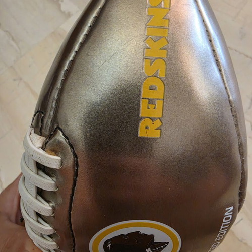 Washington Redskins Limited Edition Football used, authentic