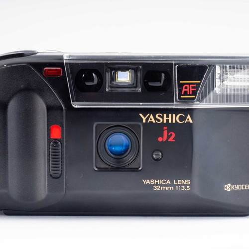 Yashica AF-J2 35mm Film Camera used, fixed 35mm f/3.5 lens