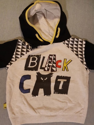 Baby hoodie used, 100% cotton, size 4 years