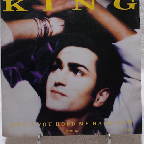 King Won't You Hold My Hand Now 45 RPM vinyl single used