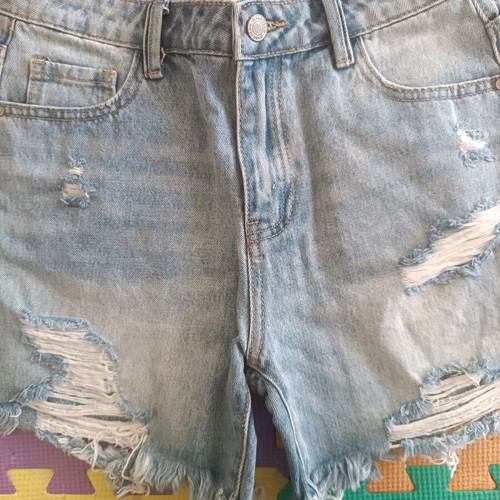 Stradivarius three shorts pack medium like new, blue