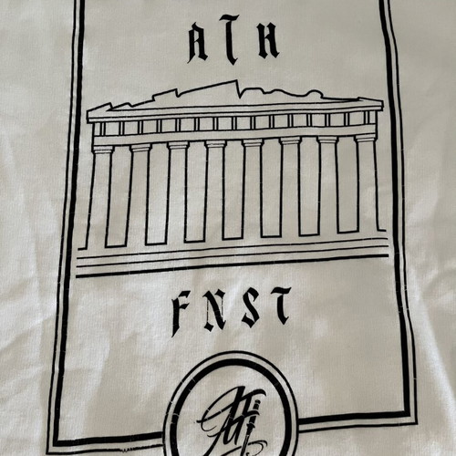Hoodie 210 ATH FNST white used, size M