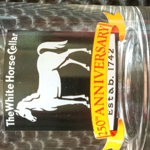 White Horse Cellar 250th Anniversary Glass like new