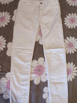 Stradivarius long pants used, light pink confetti, size 34