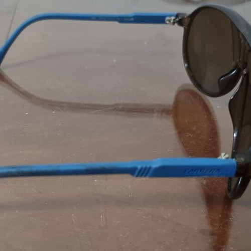 Carrera Champion Aviator Sunglasses like new, blue and brown lenses