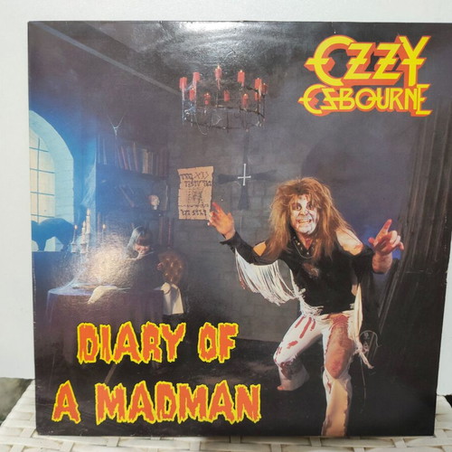 Ozzy Osbourne Diary of a Madman vinyl record used, metal