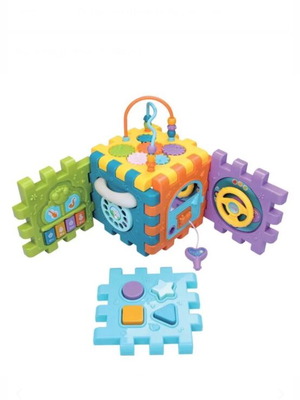 Master Mind educational activity cube like new