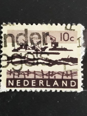 Γραμματόσημο Netherlands 1963 10c Dredging Ship μεταχειρισμένο