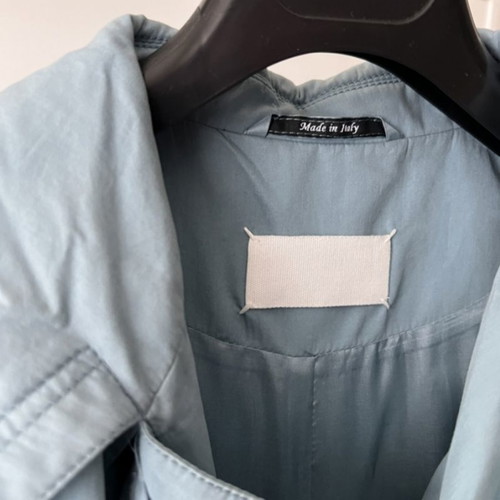 Maison Martin Margiela coat used, turquoise, size 40 French
